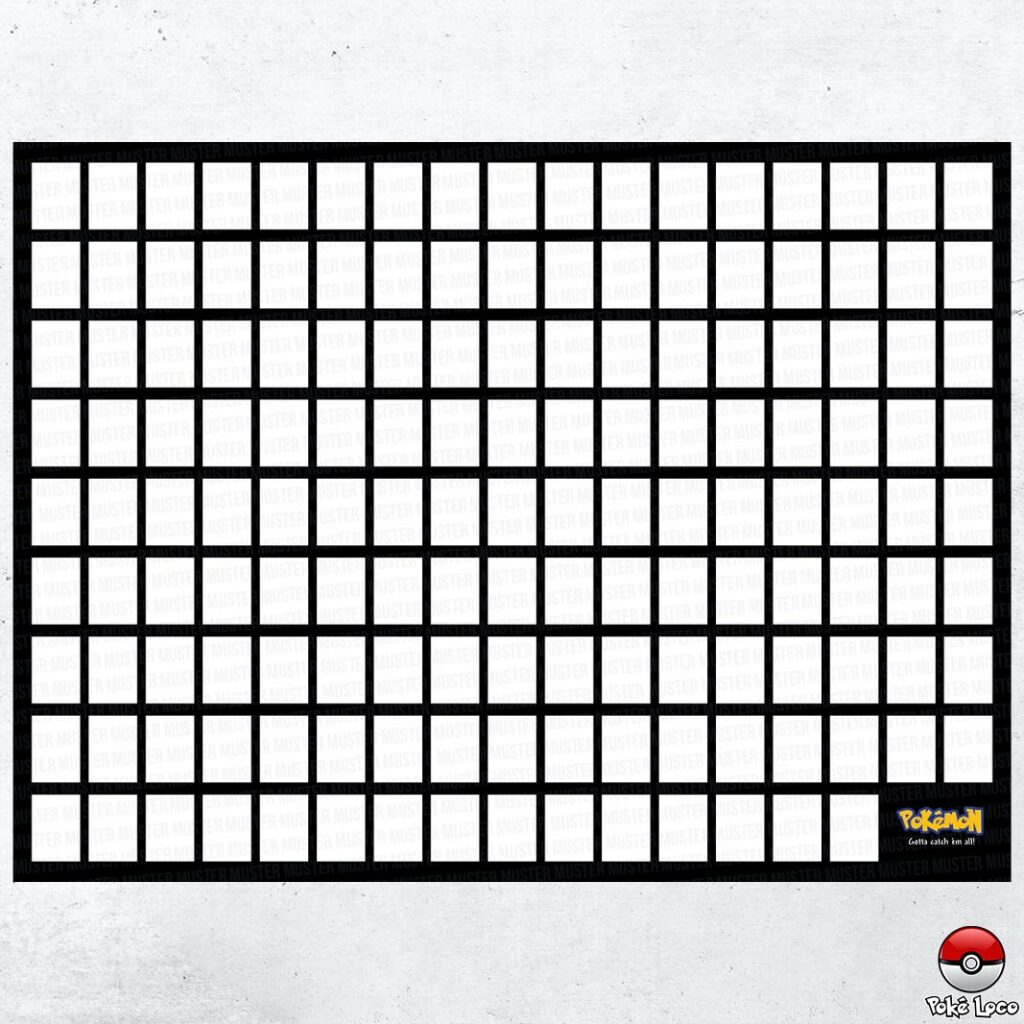 Pokémon TCG Sammelposter 151er mit Bilderrahmen