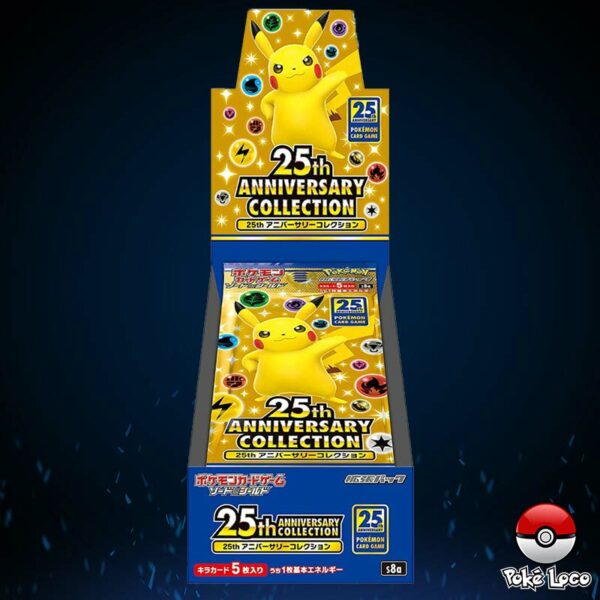 Pokémon 25th Anniversary Collection Display – (s8a) JAP