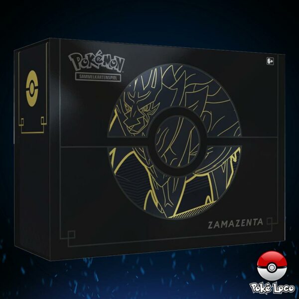 Pokémon Schwert & Schild Top Trainer Box – Zamazenta DE