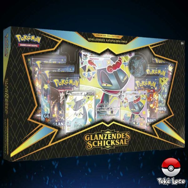 Pokémon Glänzendes Schicksal Premium Kollektion – Katapuldra VMAX