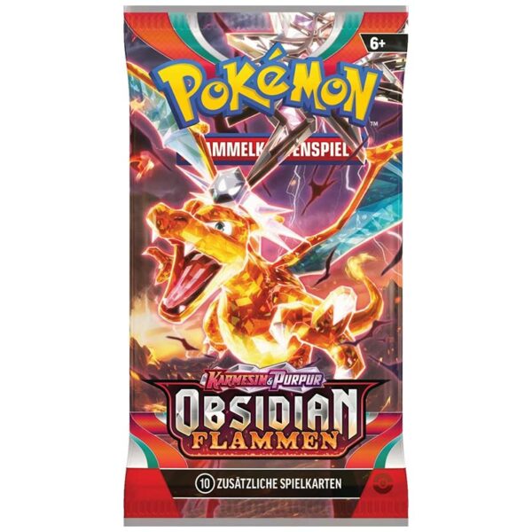 Pokémon Obsidian Flammen Booster – DE