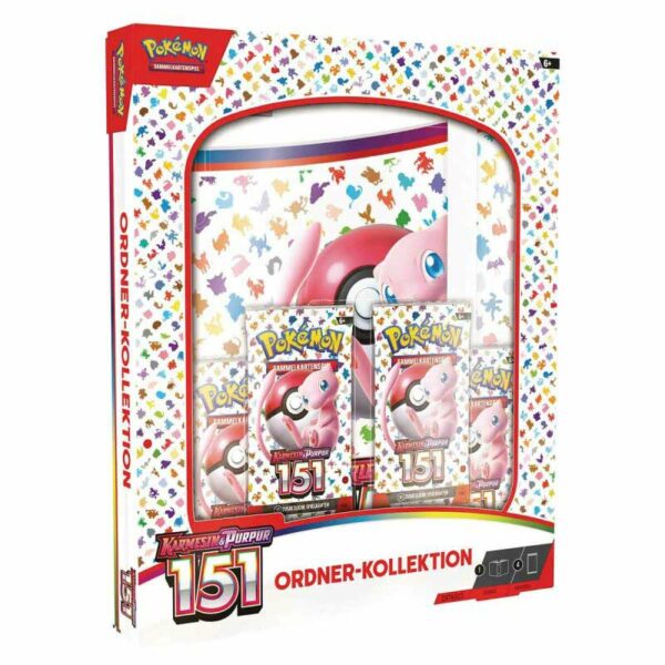 Pokémon Karmesin & Purpur 151 Ordner-Kollektion – DE