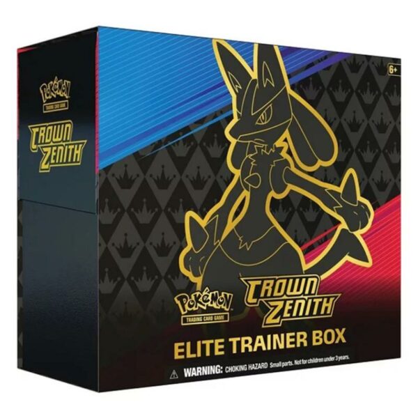 Pokémon Crown Zenith Elite Trainer Box – (SWSH 12.5) ETB EN