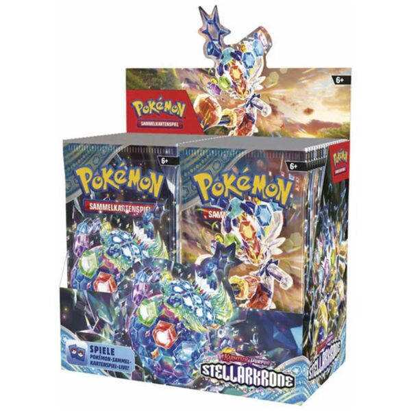 Pokémon Karmesin & Purpur Stellarkrone Display – DE