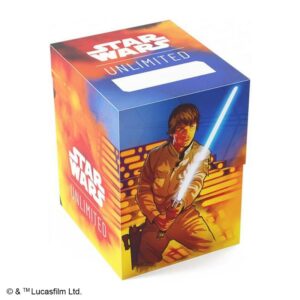 Gamegenic Star Wars Unlimited Soft Crate: Luke/Vader – Deckbox