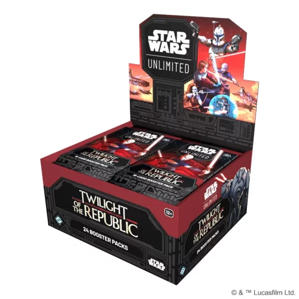 Star Wars Unlimited Twilight of the Republic Display – EN