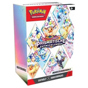 Pokémon Karmesin & Purpur Prismatische Entwicklungen Booster Bundle – DE