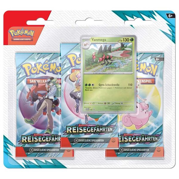 Pokémon Karmesin & Purpur Reisegefährten 3er Blister – DE
