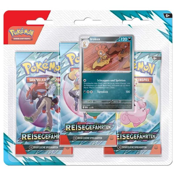 Pokémon Karmesin & Purpur Reisegefährten 3er Blister – DE