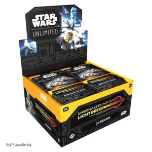 Star Wars Unlimited Umschalten auf Lichtgeschwindigkeit Display – DE