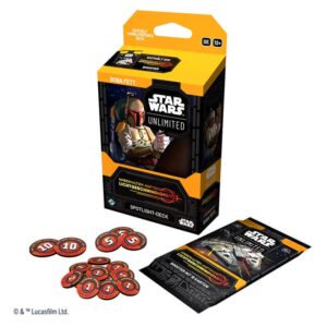 Star Wars Unlimited Umschalten auf Lichtgeschwindigkeit Spotlight-Deck – DE Boba Fett