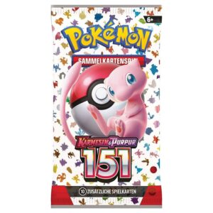 Pokémon Karmesin & Purpur 151 Booster – DE