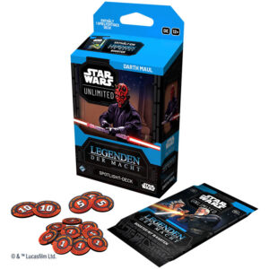 Star Wars Unlimited Legenden der Macht Spotlight-Deck – DE Darth Maul