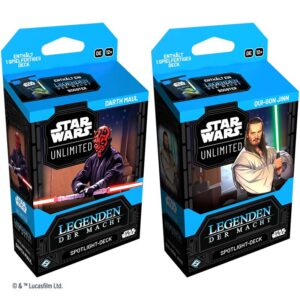 Star Wars Unlimited Legenden der Macht Spotlight-Deck – DE