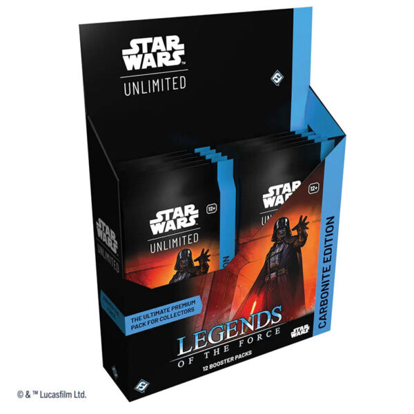 Star Wars Unlimited Legends of the Force Carbonite Edition Booster Display – EN