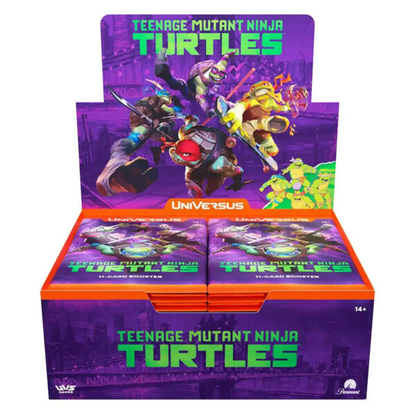 UniVersus CCG: Teenage Mutant Ninja Turtles Booster Display – EN