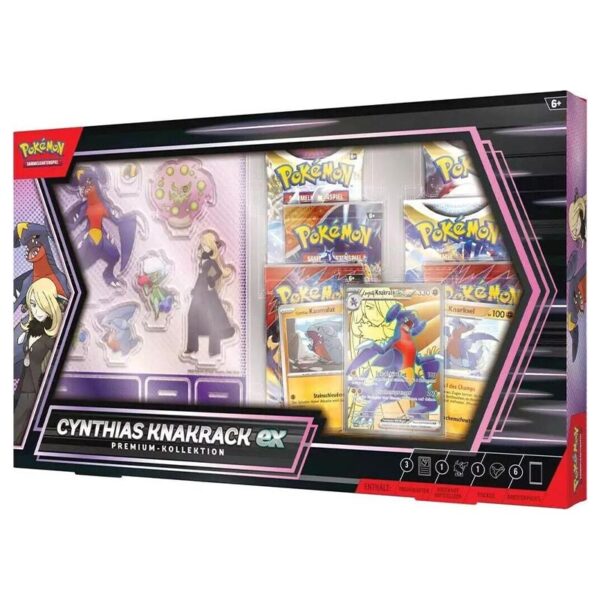 Pokémon Cynthias Knakrack EX Premium-Kollektion – DE