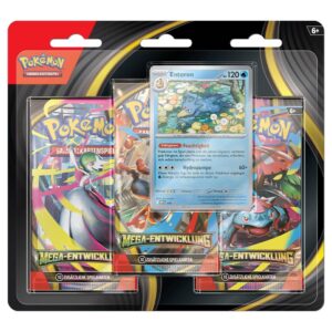Pokémon Mega Entwicklung 3er Blister – DE Entoron
