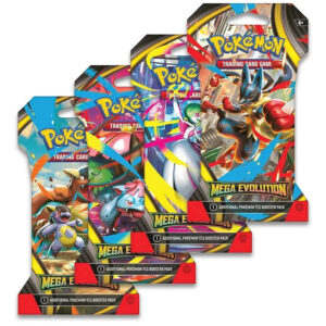 Pokémon Mega Evolutions Sleeved Booster – EN
