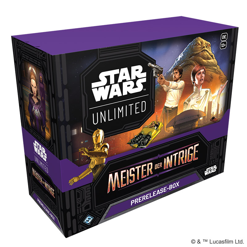 Star Wars Meister der Intrige Prerelease-Box – DE