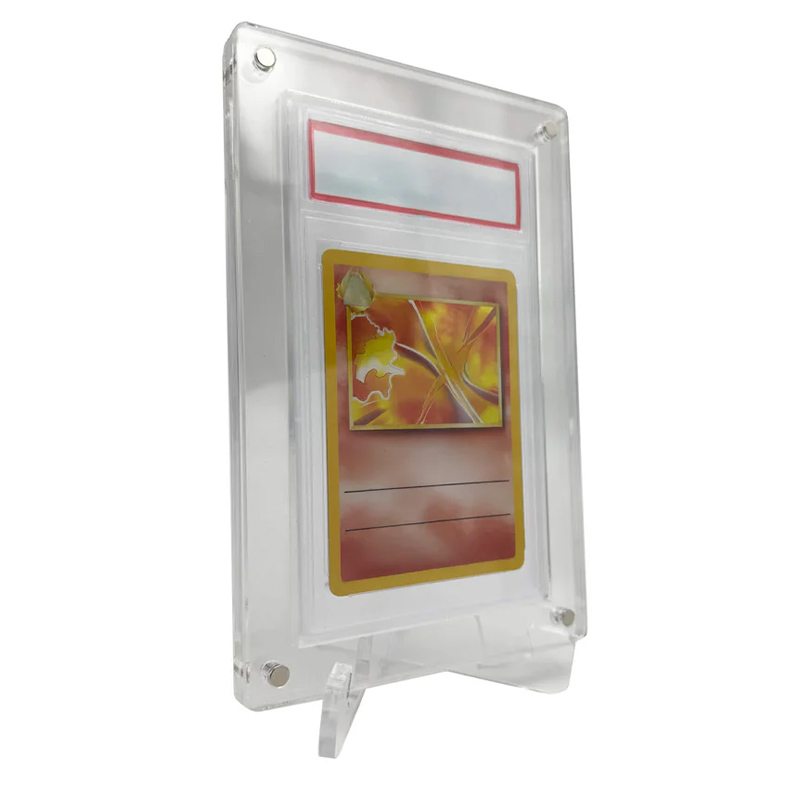 Acryl Case PSA Graded Cards mit Ständer - TCG Cases