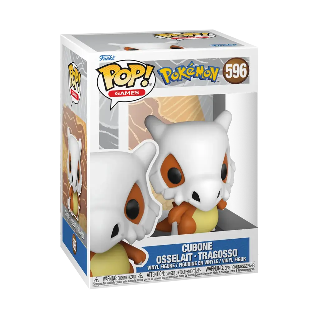Funko POP! Games: Pokémon – Cubone / Tragosso #596