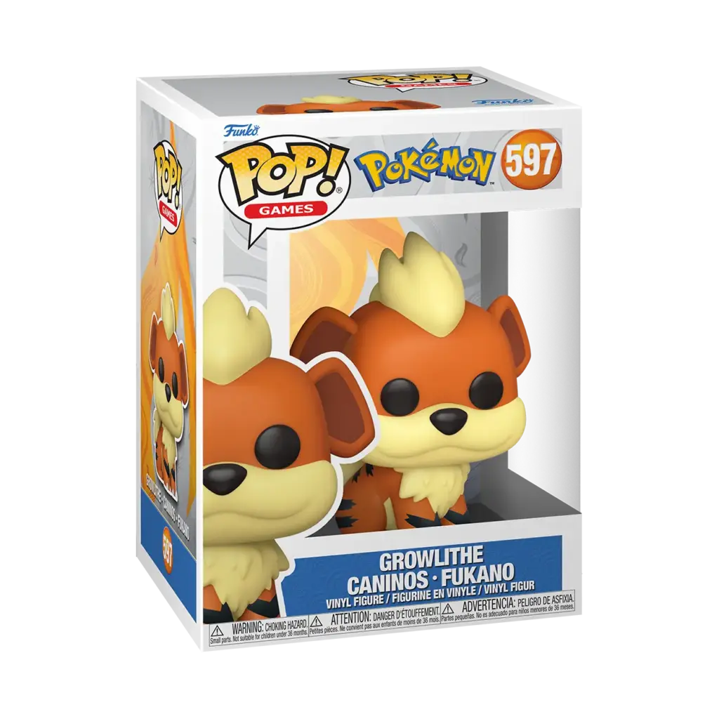 Funko POP! Games: Pokémon – Growlithe / Fukano #597