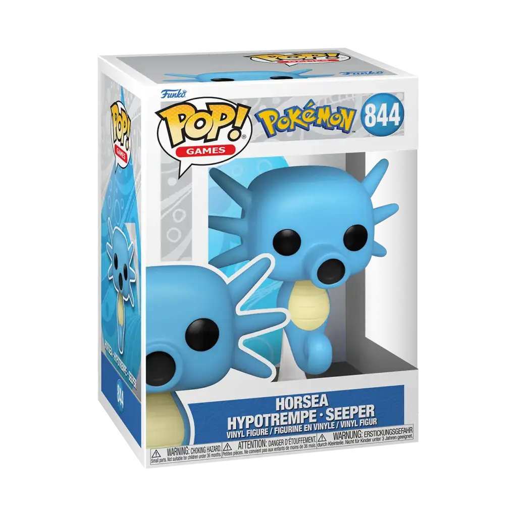Funko POP! Games: Pokémon – Horsea / Seeper #844