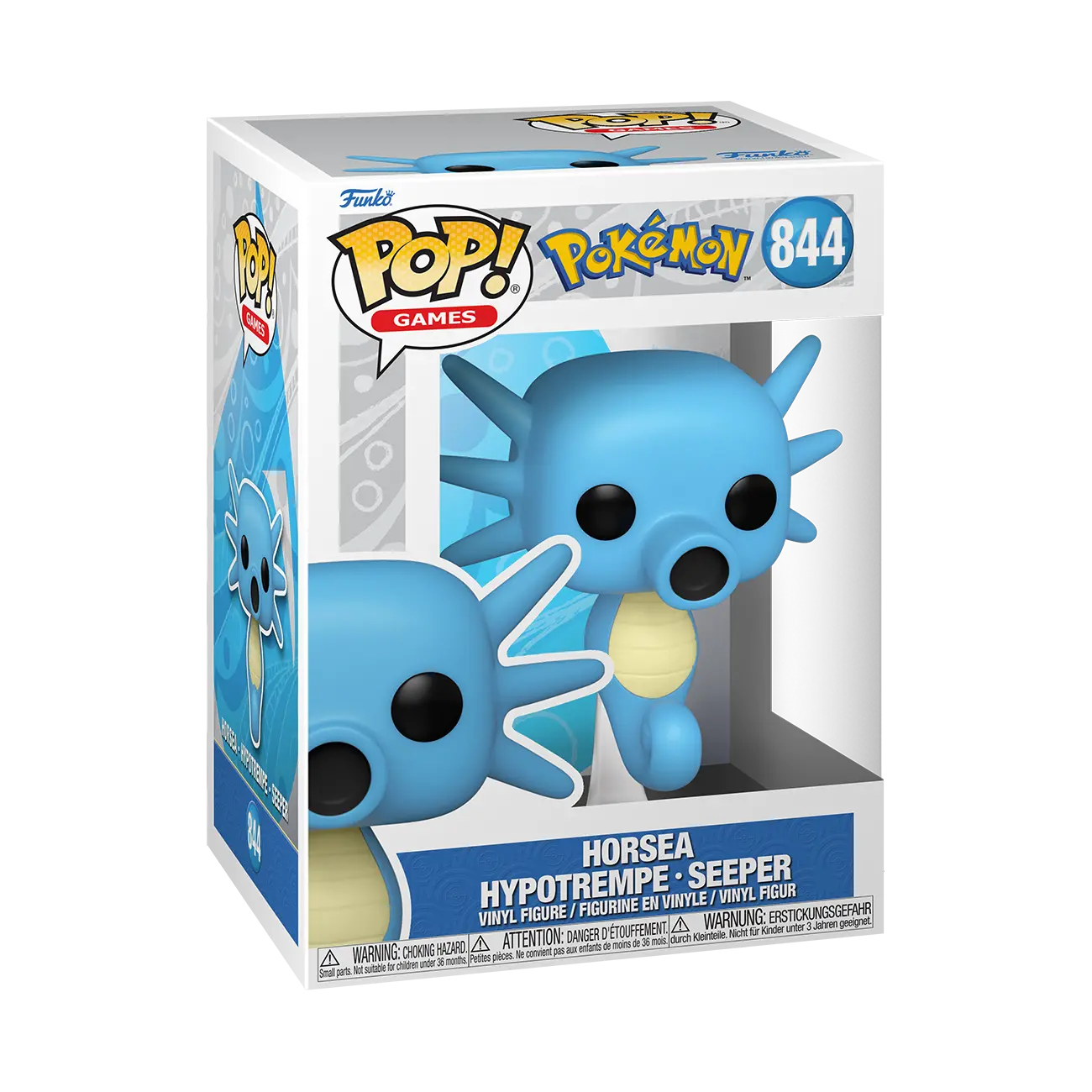 Funko POP! Games: Pokémon – Horsea / Seeper #844