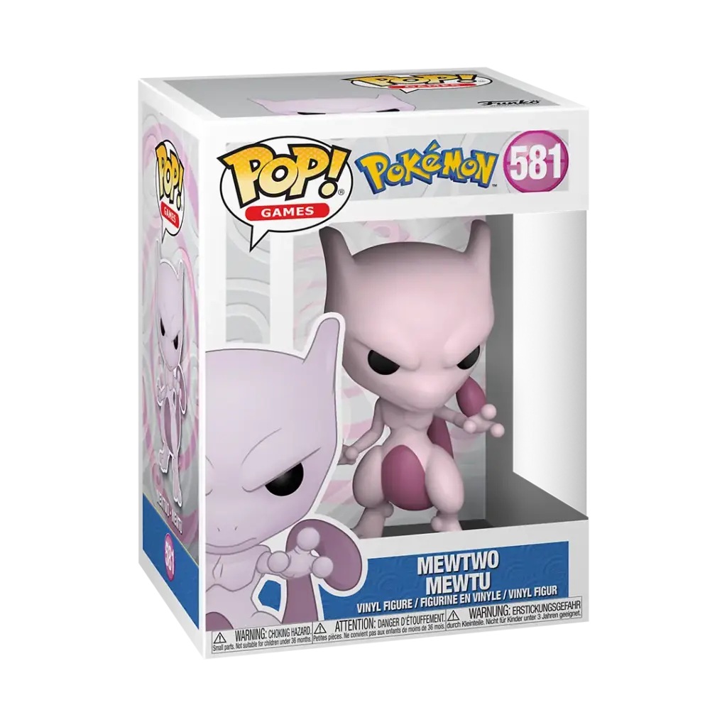 Funko POP! Games: Pokémon – Mewtwo / Mewtu #581