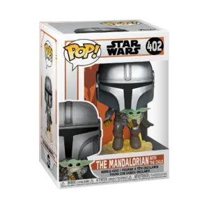 POP! Star Wars: The Mandalorian - Mando Flying w/Jet Pack #402