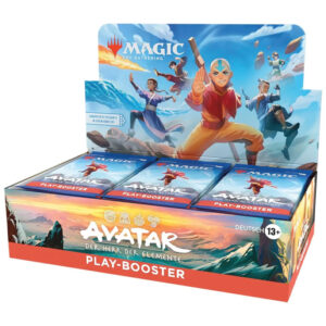 Magic the Gathering Avatar: Der Herr der Elemente Play Booster Display – Deutsch