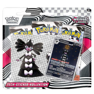 Pokémon Karmesin & Purpur – Weisse Flammen Tech-Sticker-Kollektion – Deutsch