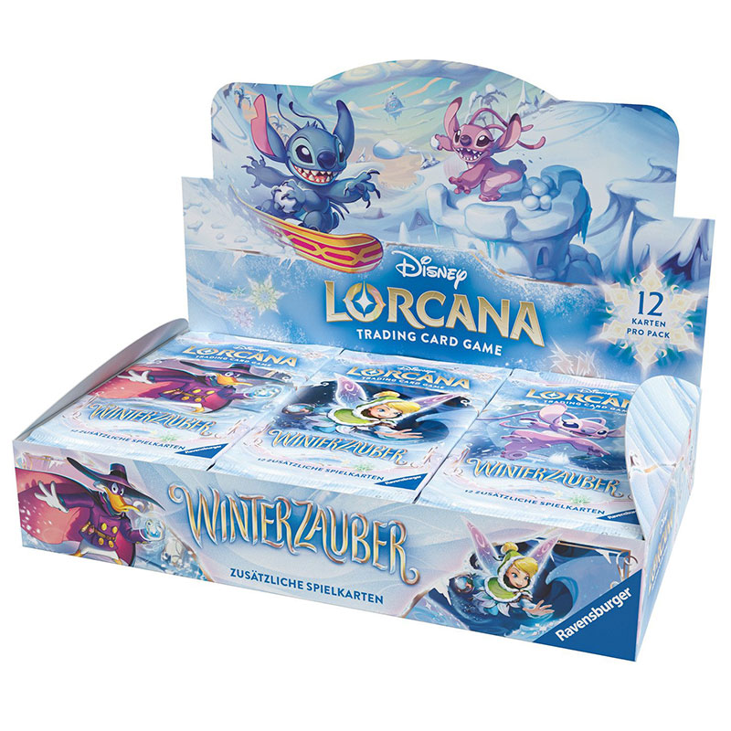 Disney Lorcana Winterzauber Display – Deutsch