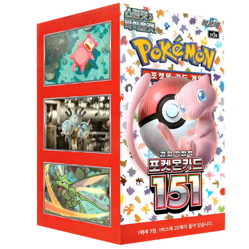 Pokémon 151 Display – Koreanisch