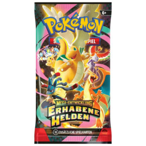 Pokémon Mega Entwicklung Erhabene Helden Booster – Deutsch
