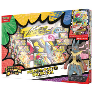Pokémon Mega-Entwicklung Erhabene Helden Premium-Poster-Kollektion – Deutsch Mega-Lucario