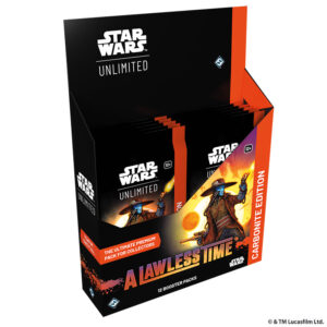Star Wars Unlimited A Lawless Time Carbonite Edition Booster Display – Englisch