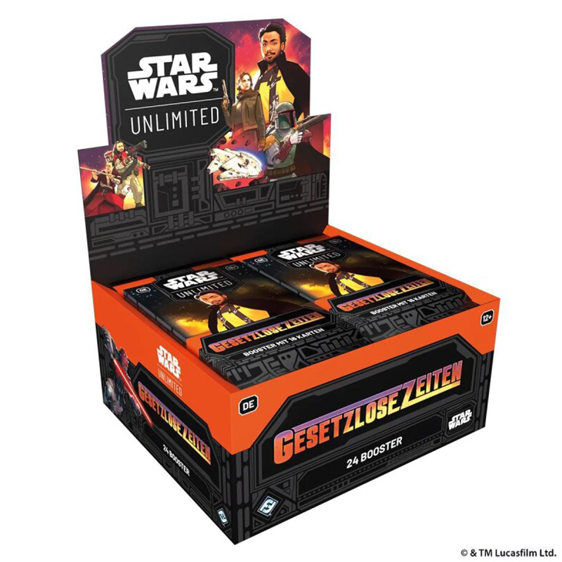 Star Wars Unlimited Gesetzlose Zeiten Display – Deutsch