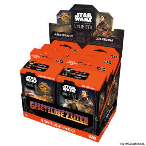 Star Wars Unlimited Gesetzlose Zeiten Spotlight-Deck – Deutsch