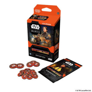 Star Wars Unlimited Gesetzlose Zeiten Spotlight-Deck – Deutsch Leia Organa