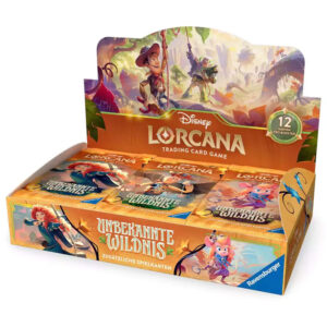 Disney Lorcana Unbekannte Wildnis Display – Deutsch