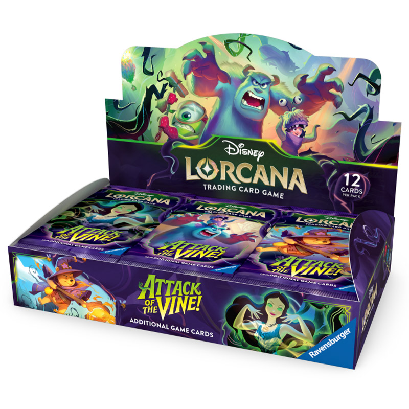 Disney Lorcana Attack of the Vine Display – Englisch