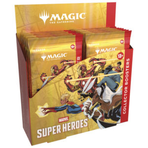 Magic the Gathering Marvel Super Heroes Collector Booster Display – Englisch