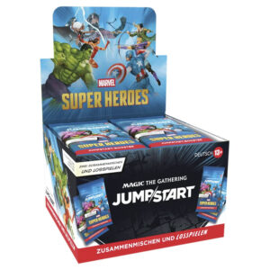 Magic the Gathering Marvel Super Heroes Jumpstart Booster Display – Deutsch