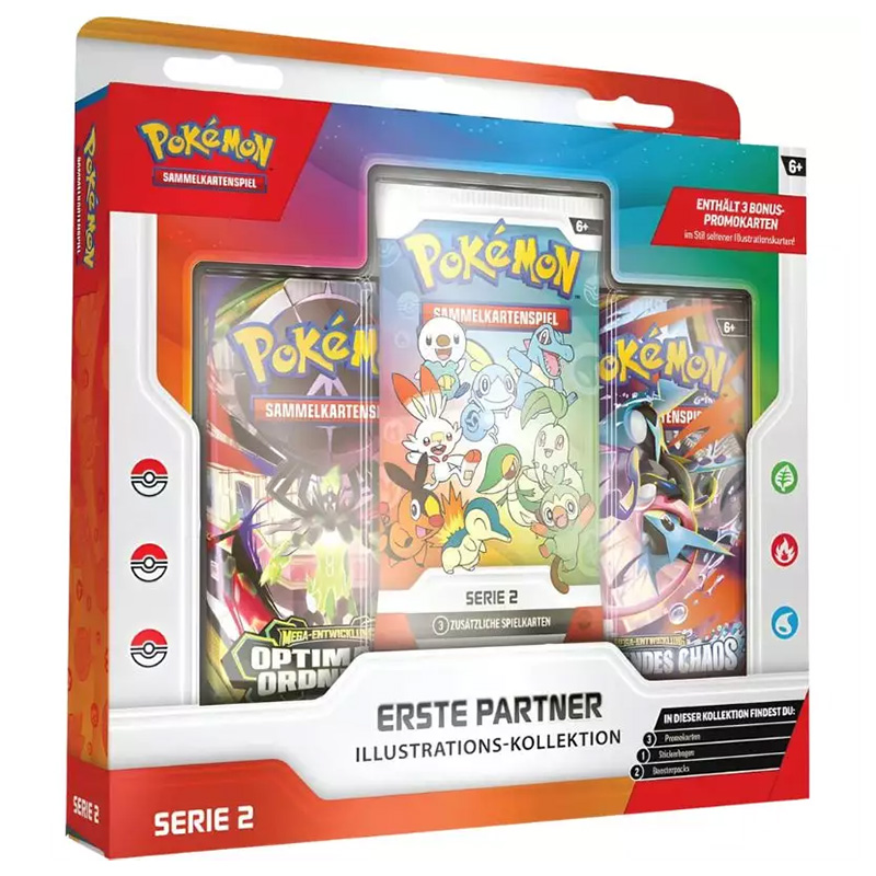 Pokémon Erste Partner Illustrations-Kollektion Serie 2 – Deutsch