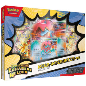 Pokémon Mega-Entwicklung Erhabene Helden Mega-ex-Kollektion – Deutsch Impergator
