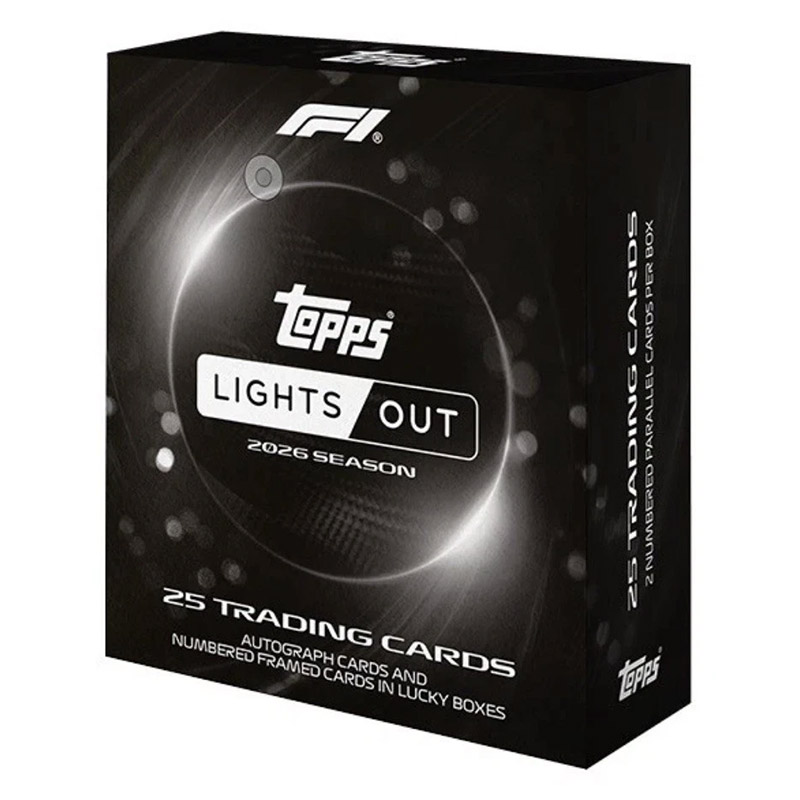 topps - F1® Lights Out 2026 – Formel 1 Hobby Box Englisch